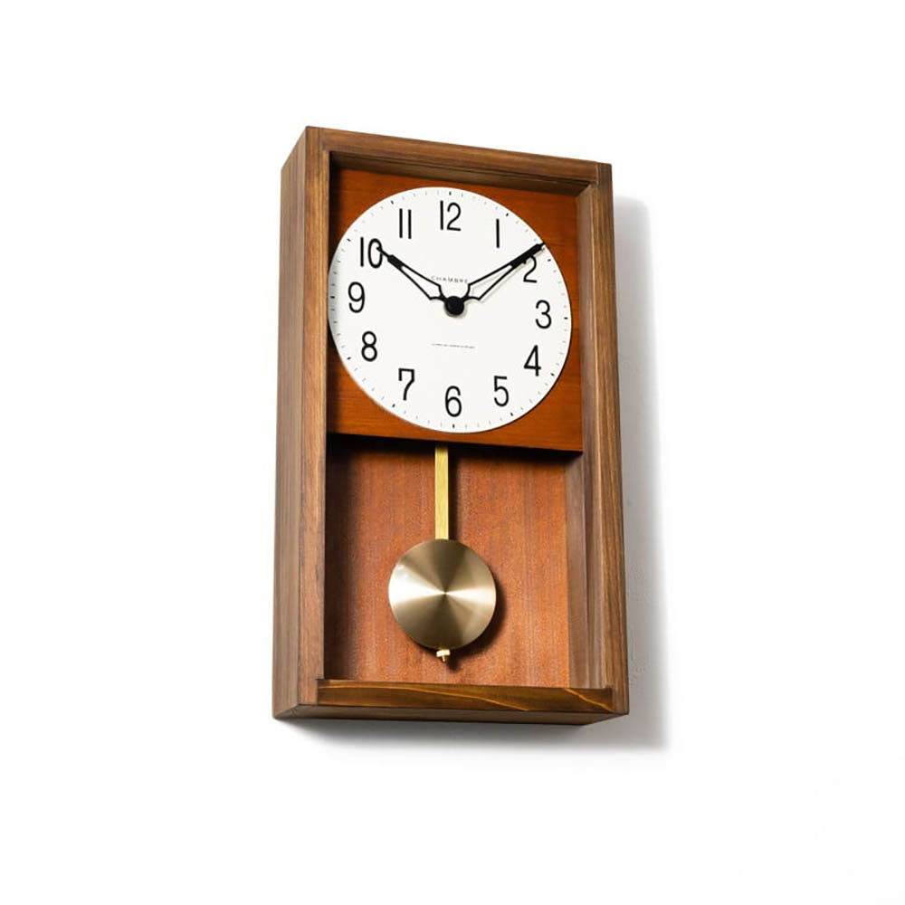 Chambre Hinoki Pendulum Wall Clock B - homeloo