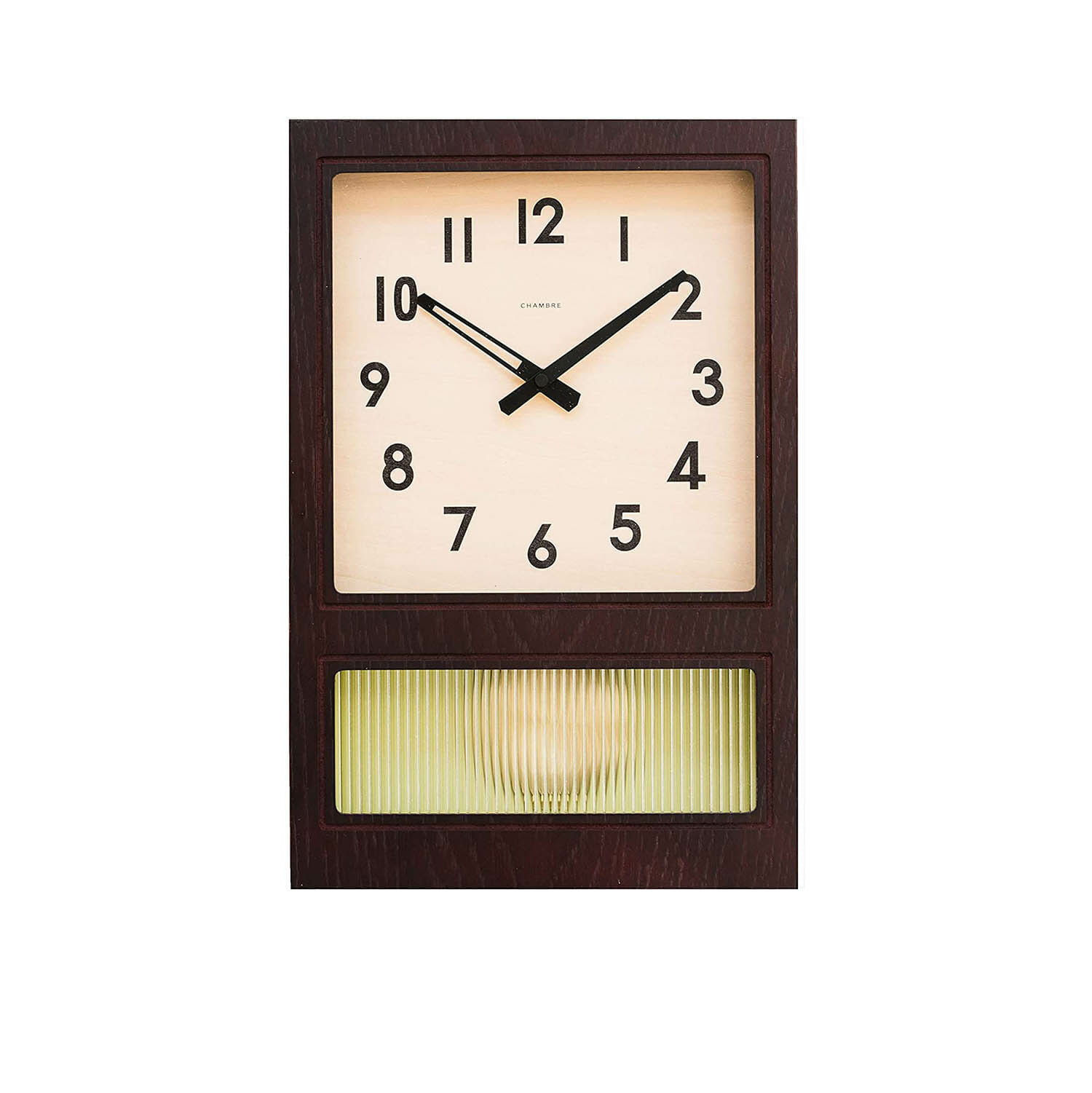 Chambre Frosted Pendulum Wall Clock DB - homeloo